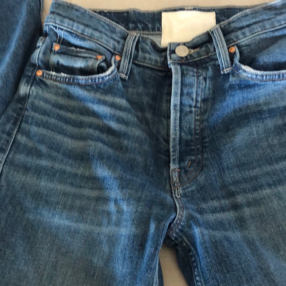 MOTHER Denim jeans Tomcat  Running with scissors size 27 EUC worn once